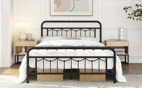 whats better a metal bedframe or the fabric ones|metal bed frame vs metal.